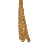 Front Front of Vintage 1990's Paisley Patterned Tie