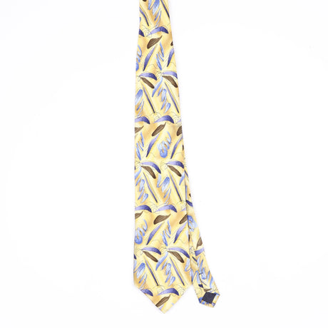 Front Front of Vintage 1990's Jerry Garcia Lunch Abstract Patterned Tie