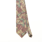 Front Detail of Vintage Floral Patterned Tie