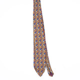 Front Front of Vintage 1990's Geometric Patterned Tie