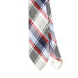 Front Front Detail of Vintage 1970's Check Patterned Tie