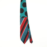 Front Front of Vintage 1990's Geometric Patterned Tie