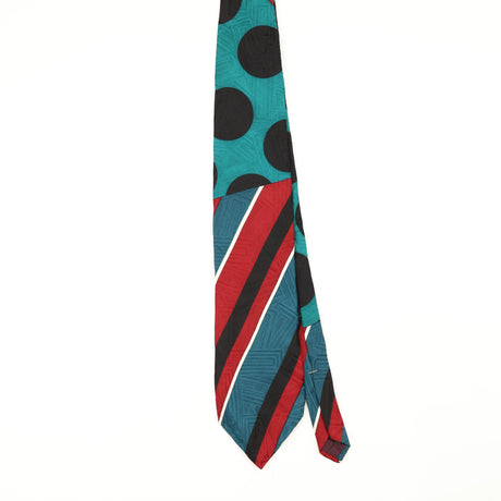 Front Front of Vintage 1990's Geometric Patterned Tie