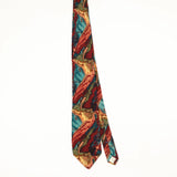 Front Front of Vintage 1990's Jerry Garcia Abstract Patterned Tie