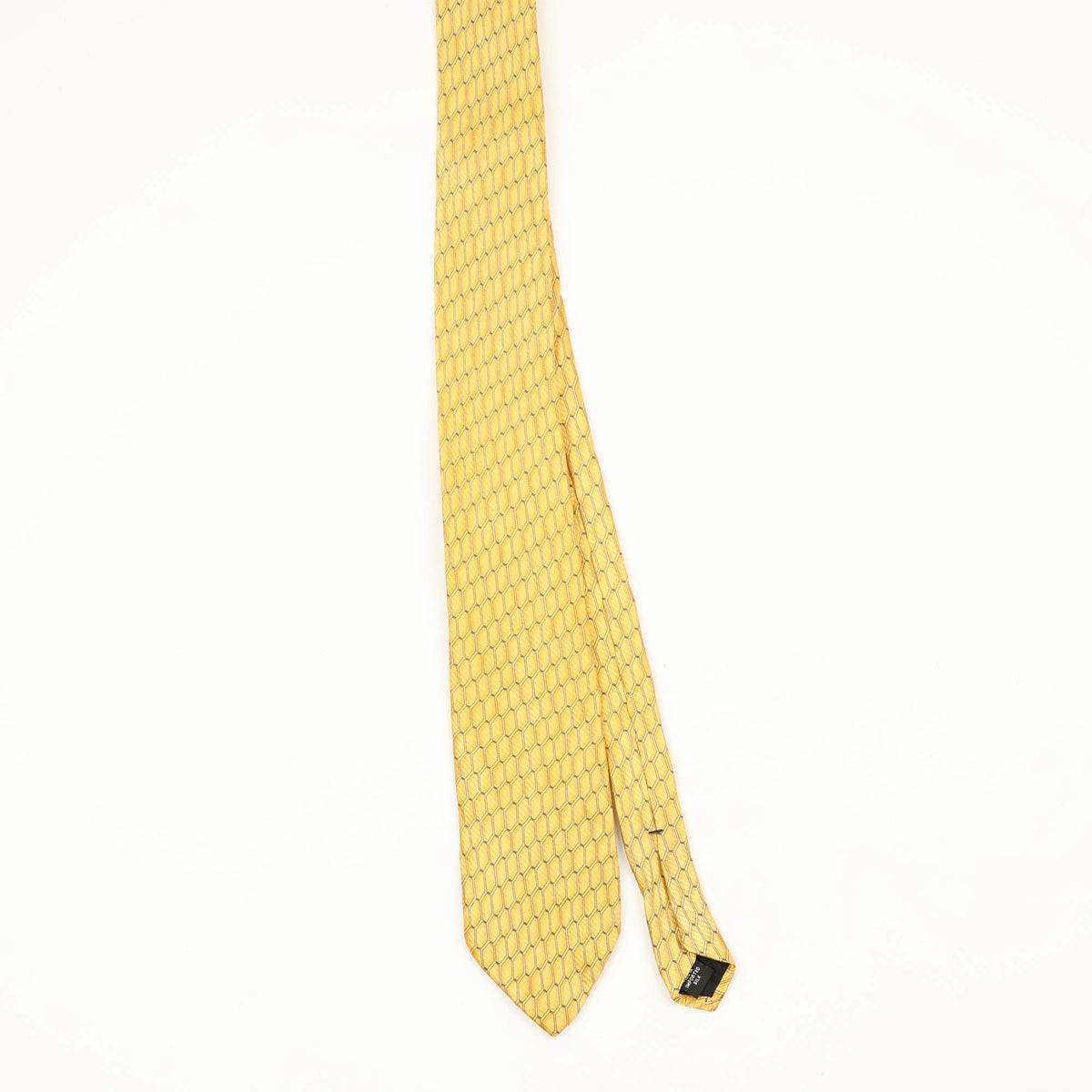 Front Front of Vintage 1990's Perry Ellis Geometric Patterned Tie