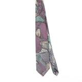 Front of Vintage 1990's Abstract Patterned Tie