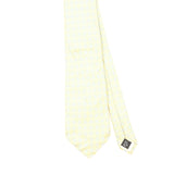 Front Front Detail of Vintage Hawes & Curtis Geometric Patterned Tie
