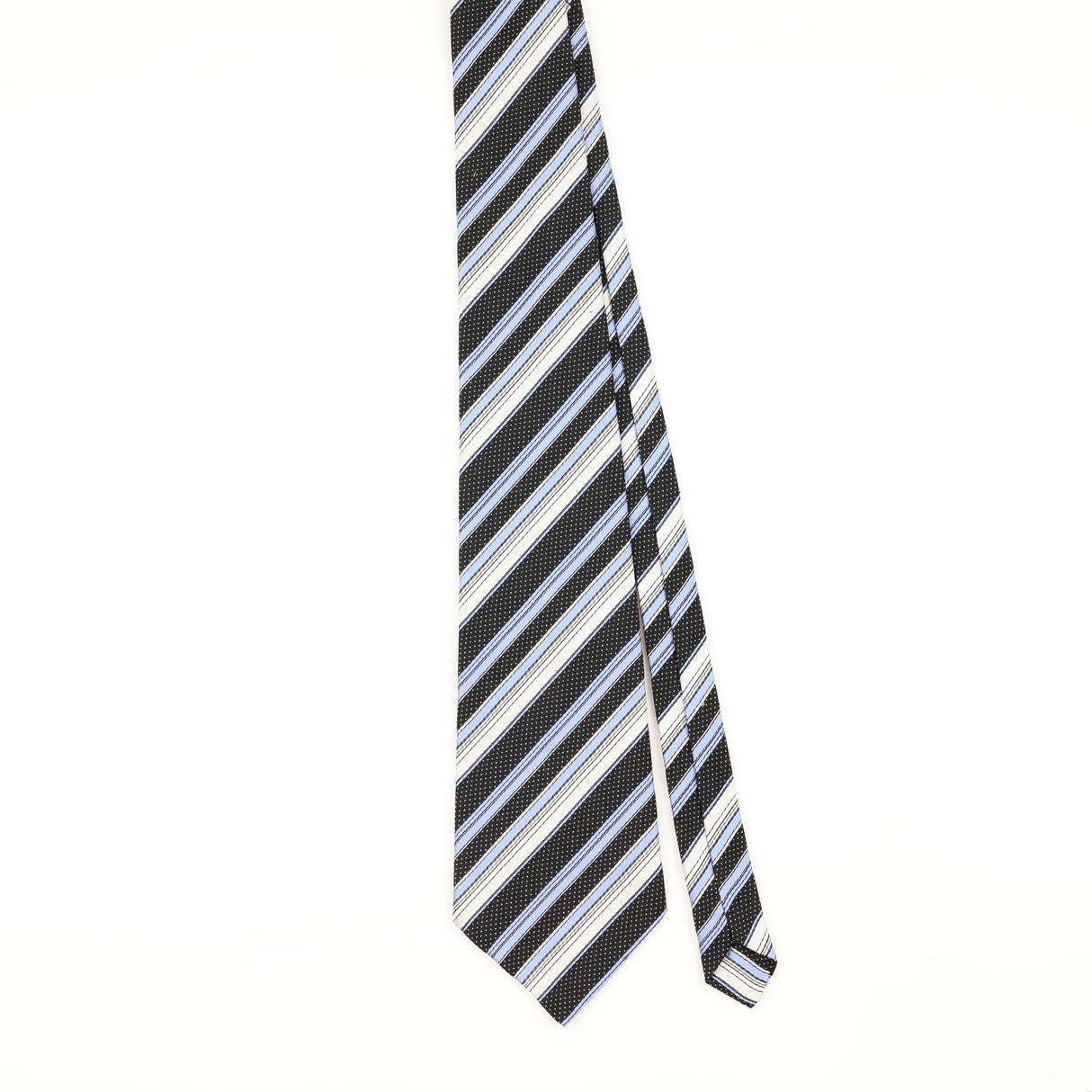 Front of Vintage 1980's Tootal Striped Patterned Tie