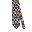 Front Detail of Vintage 1990's Puritan Geometric Patterned Tie