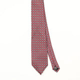 Front Front Detail of Vintage 1990's Geometric Patterned Tie