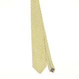 Front Front of Vintage 1990's Tie Rack Beaufort Geometric Patterned Tie