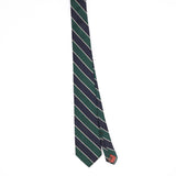 Front Front of Vintage 1990's Striped Patterned Tie