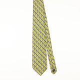Front of Vintage 1990's Robert Talbott Best Of Class Geometric Patterned Tie