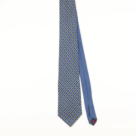 Front of Vintage 1990's Tommy Hilfiger Geometric Patterned Tie