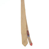 Front Front of Vintage 1980's Ralph Lauren Foulard Geometric Patterned Tie
