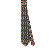 Front Front of Vintage 1990's Geoffrey Beene Geometric Patterned Tie