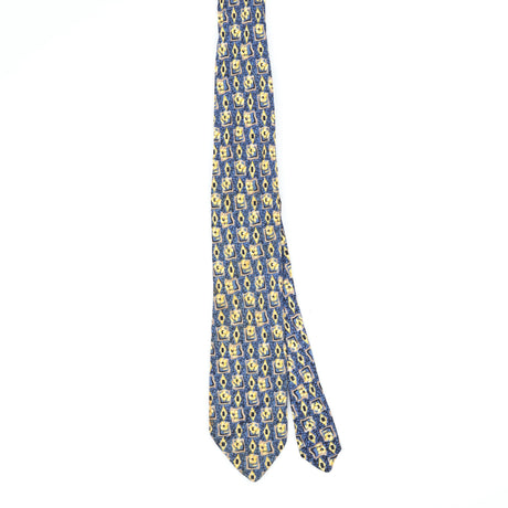 Front Front of Vintage 1990's Geometric Patterned Tie