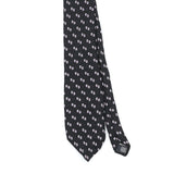 Front Front Detail of Vintage U.S. Polo Assn. Geometric Patterned Tie