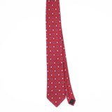 Front Front of Vintage 1990's Squares Geometric Patterned Tie