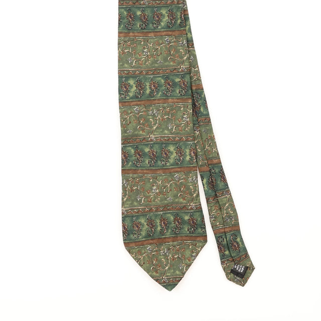 Front Detail of Vintage Stafford Geometric Patterned Tie