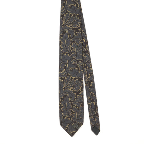 Front of Vintage 1980's Abstract Patterned Tie