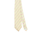 Front Front Detail of Vintage 1990's Turnbull & Asser Striped Patterned Tie