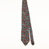 Front of Vintage 1990's Geometric Patterned Tie