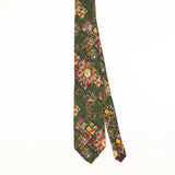 Front of Vintage 1990's Abstract Patterned Tie