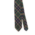 Front Detail of Vintage 1990's Pendleton Plaids & Checks Patterned Tie