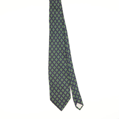 Front of Vintage 1990's Geometric Patterned Tie