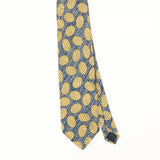 Front Front Detail of Vintage 1990's Geometric Patterned Tie