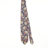 Front Front of Vintage 1990's Mickey Mouse Paisley Patterned Tie