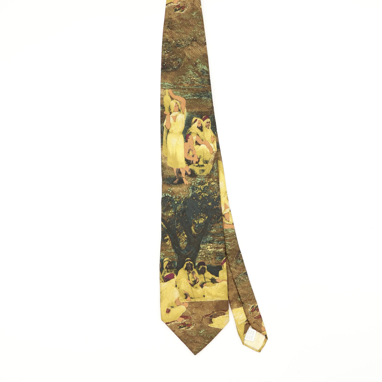 Front Front of Vintage 1990's Byblos Abstract Patterned Tie