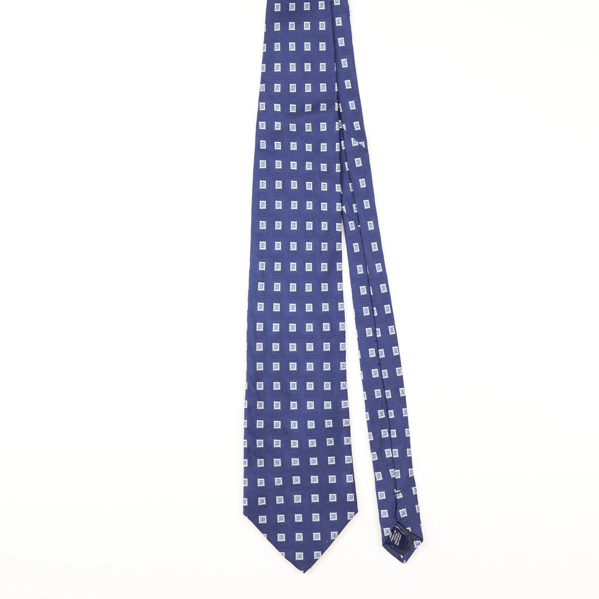 Front of Vintage Nautica Geometric Patterned Tie