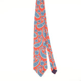 Front of Vintage 1990's Paisley Patterned Tie