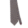 Front Front Detail of Vintage 1990's Pierre Balmain Diamonds Geometric Patterned Tie