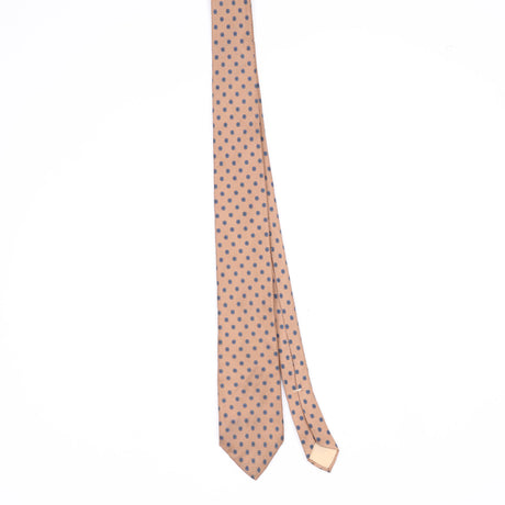 Front Front of Vintage 1990's Bert Pulitzer Foulard Polka Dot Patterned Tie