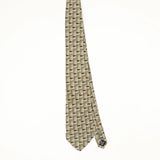 Front Front of Vintage 1990's Grateful Dead Early Morning Rain Geometric Patterned Tie