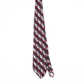 Front Front of Vintage 1990's Pierre Cardin Geometric Patterned Tie