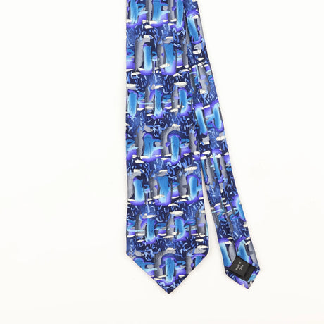 Front Detail of Vintage Jerry Garcia Abstract Patterned Tie