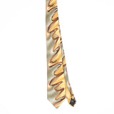 Front Front of Vintage Jerry Garcia Floating Planes Abstract Patterned Tie