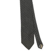 Front Front Detail of Vintage Calvin Klein Polka Dot Patterned Tie