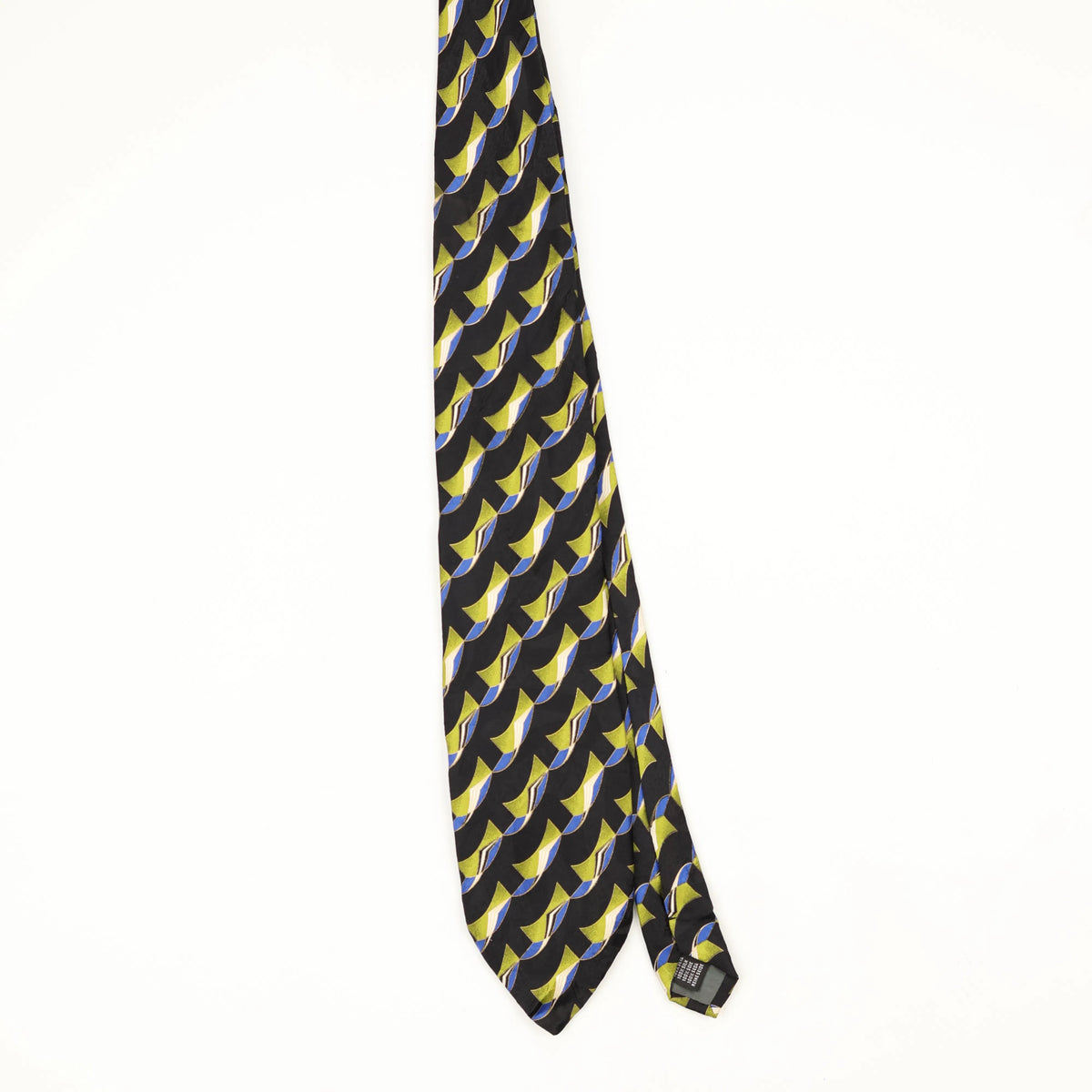 Front Front of Vintage 1990's Geometric Patterned Tie