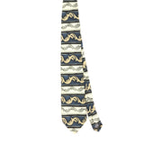 Front Front of Vintage 1990's Geometric Patterned Tie