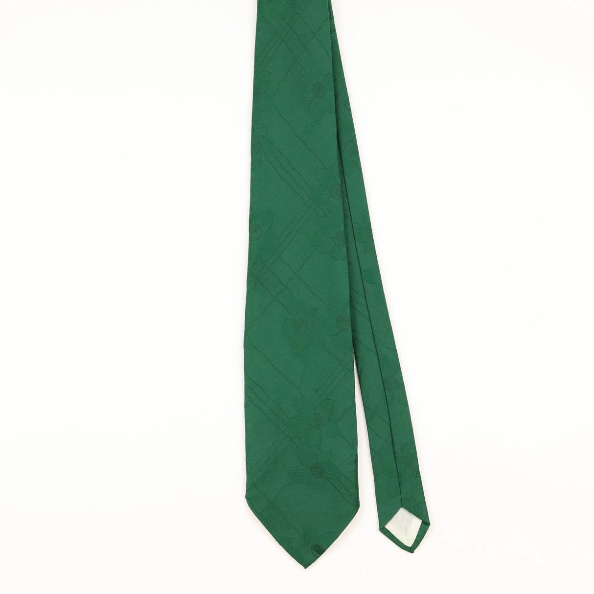 Front of Vintage Sears Plain Patterned Tie