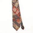Front Front Detail of Vintage 1990's Abstract Patterned Tie