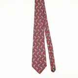 Front of Vintage 1990's Geometric Patterned Tie