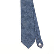 Front Detail of Vintage 1990's Givenchy Geometric Patterned Tie