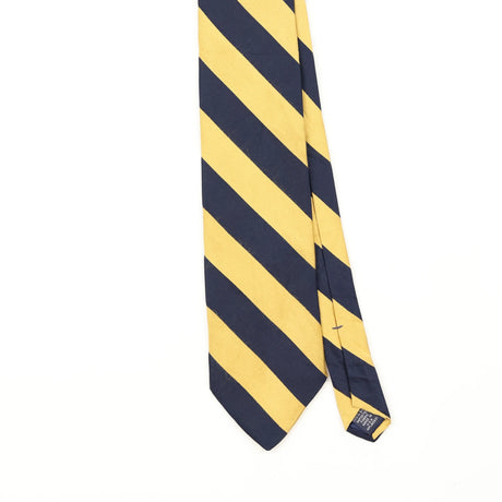 Front Front Detail of Vintage 1990's Nautica Striped Patterned Tie