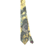 Front Front of Vintage 1990's Paco Rabanne Abstract Patterned Tie